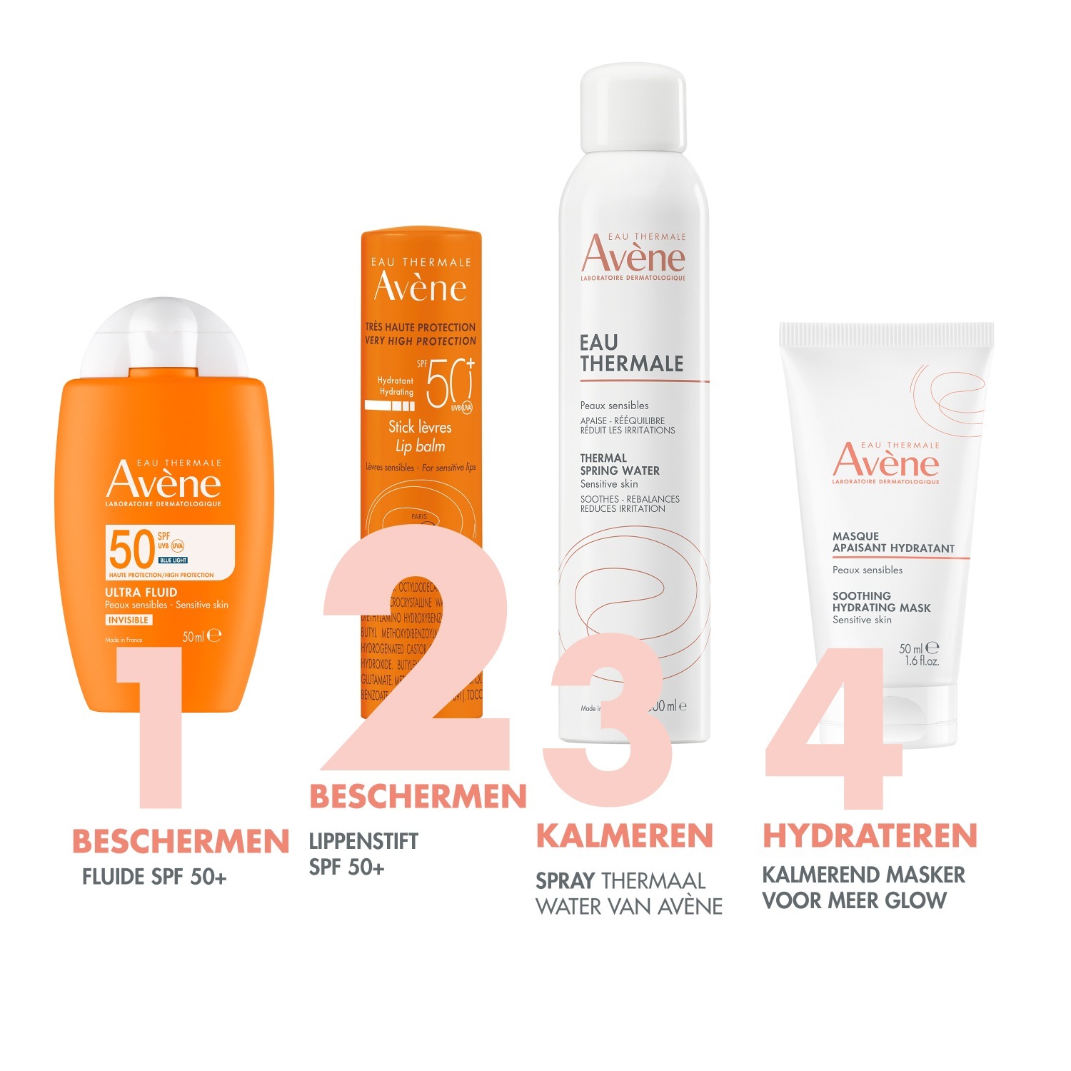 Avène saules aizsargkrēms lūpu balzams SPF50+ - 3 g
