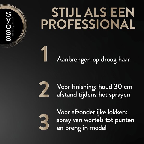 Spray de Cabelo com Queratina Syoss Hold 4<br>75ml