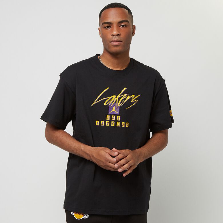 NBA Los Angeles Lakers Courtside Statement M90 Kurzarm-T-Shirt