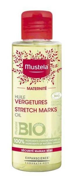 Óleo Mustela 105 ml Prevenção de estrias