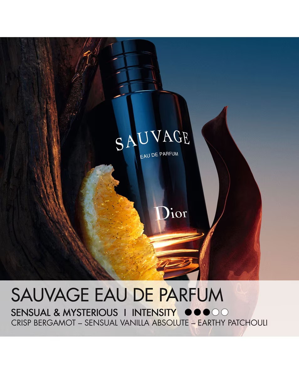 DIOR Sauvage Eau de Parfum - Ediție limitată Parfum bărbătesc reîncărcat ediție limitată - Note de hesperidă și vanilie