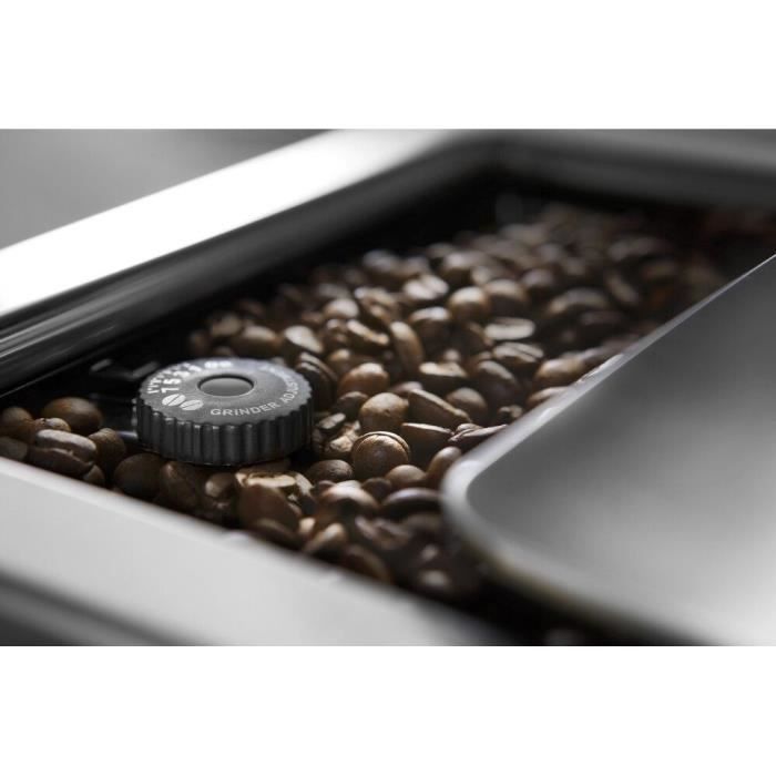 Cafetera espresso De'Longhi Primadonna Elite con molinillo - ECAM650.75.MS - 21 recetas - Acero inoxidable