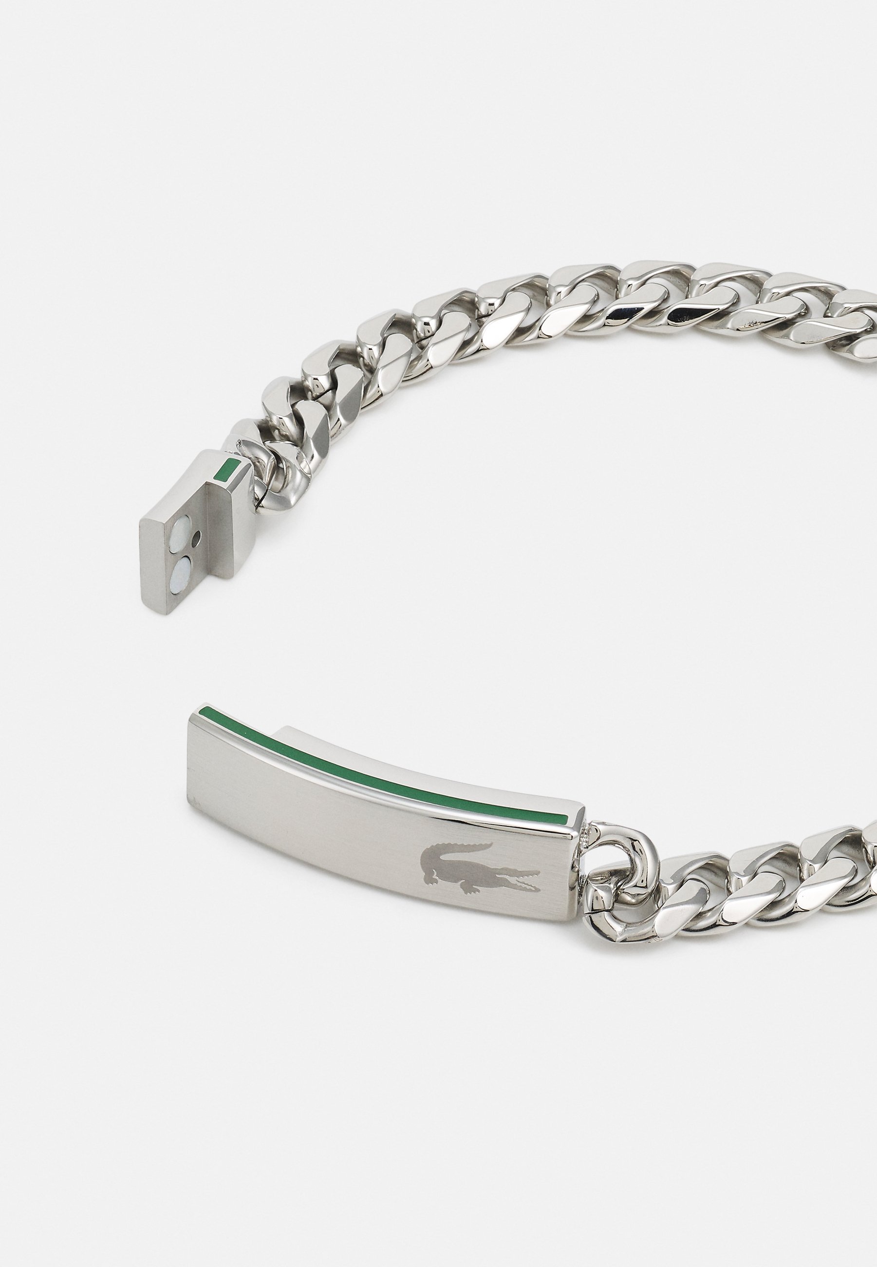 Lacoste BASELINE - Armband - zilverkleurig