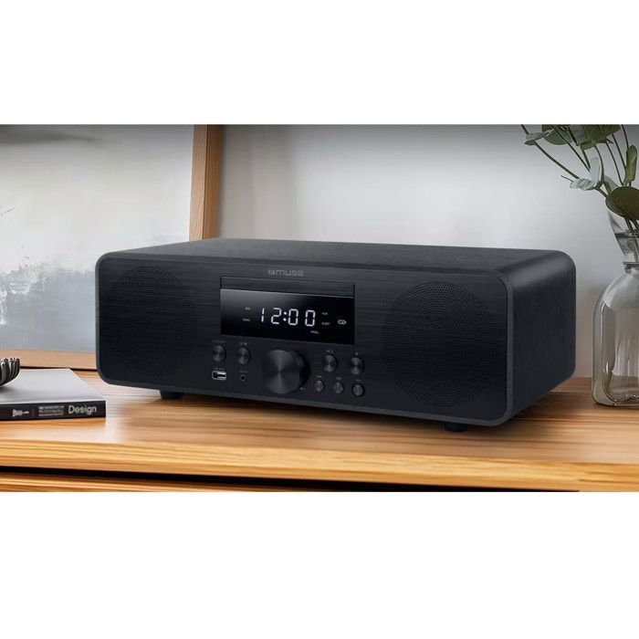 Sistema micro stereo Muse M-880 FBC - 2x40 Watt - Radio FM - Lettore/porta CD, Bluetooth + chiavetta USB da 32 GB