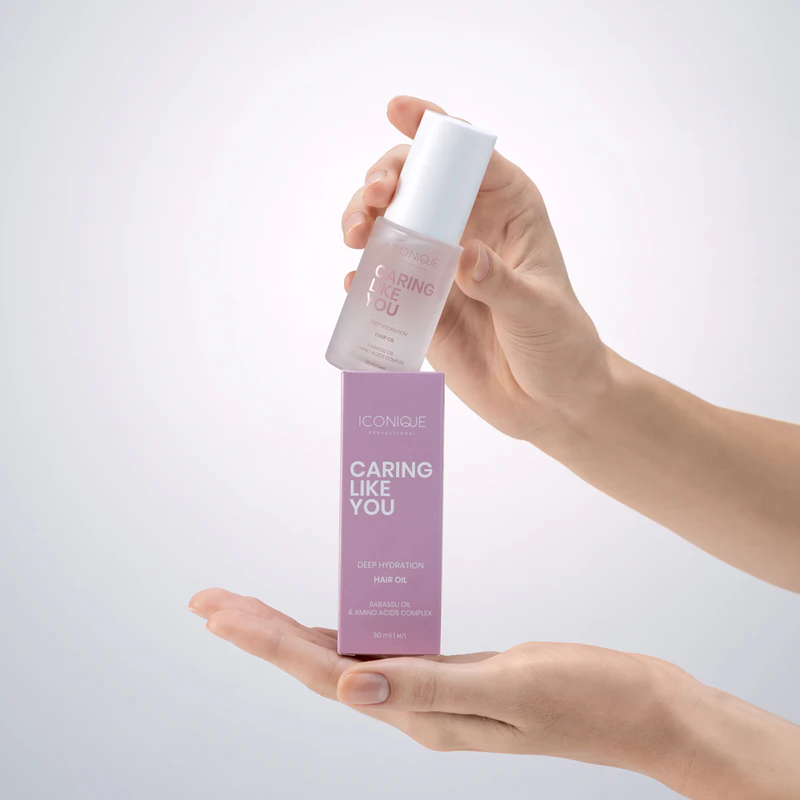 ICONIQUE Professional CARING LIKE YOU Hydratačný olej na suché a poškodené vlasy