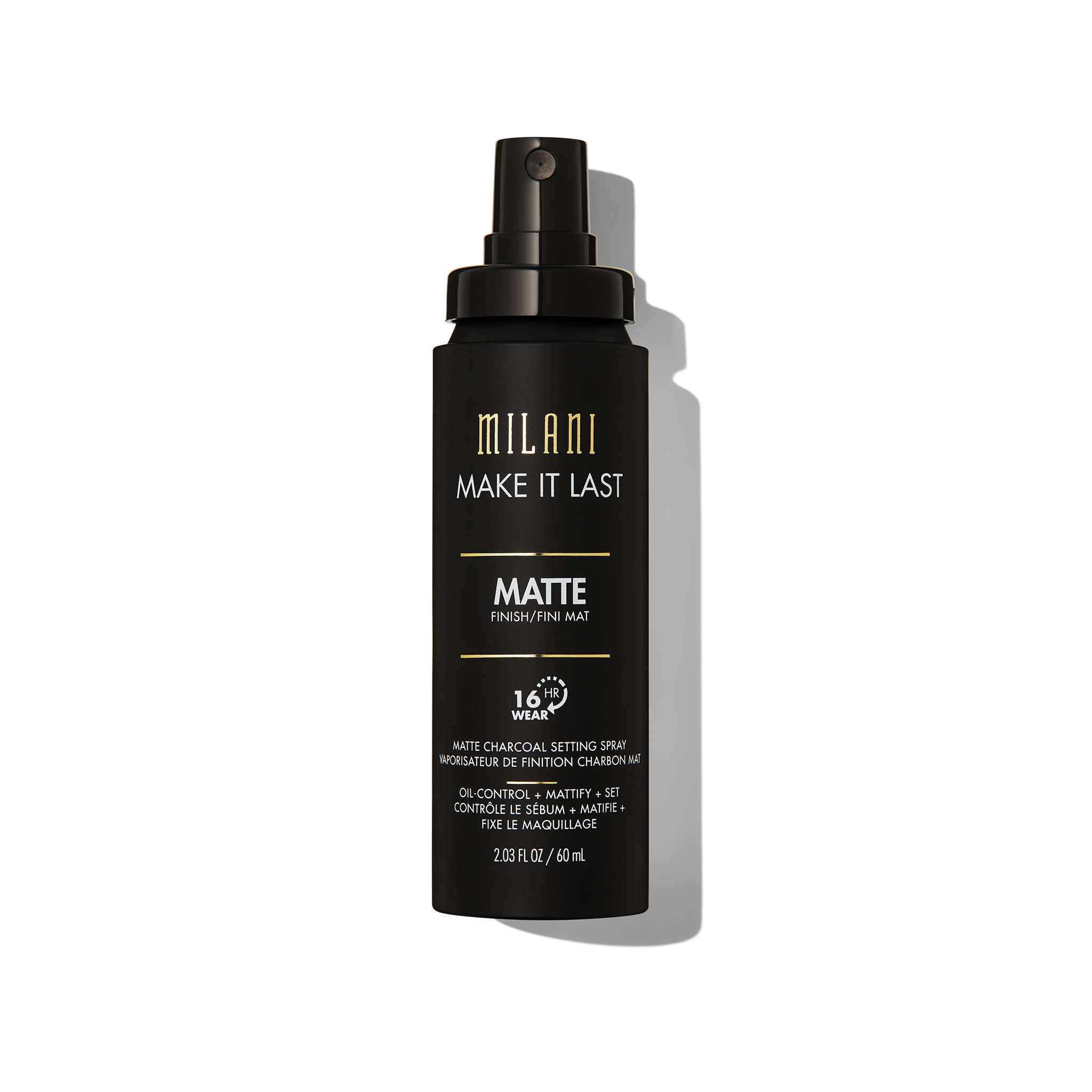 Milani Make It Last matt szénszürke fixáló spray 60 ml
