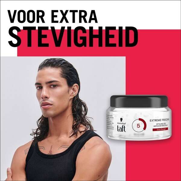 Stylingový gél Taft Extreme Freezing Hold 5/15 250 ml