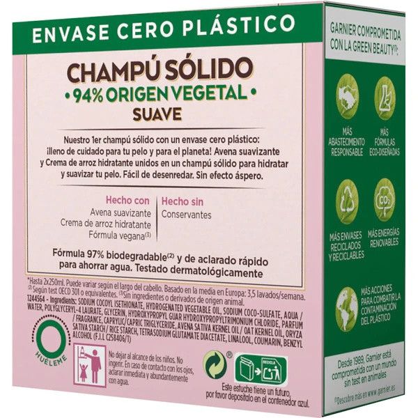 Delicatesse čvrsti šampon od zobi za osjetljivu kosu Čvrsti šamponi