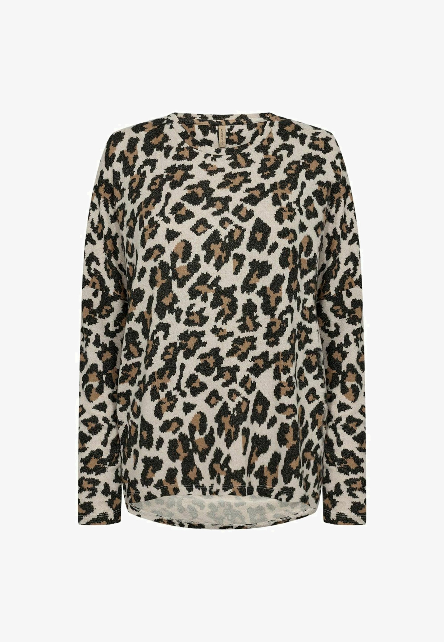 Soyaconcept SC-BIARA AOP 138 - Long sleeved top - desert brown melange c
