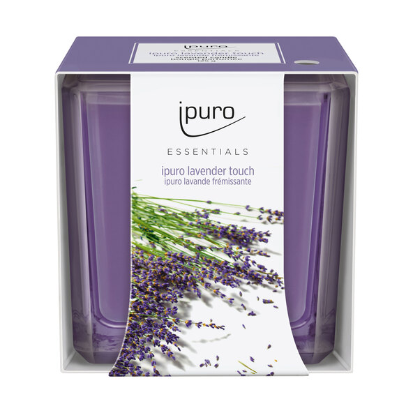 Duftkerze ESSENTIALS lavender touch, 6er Set