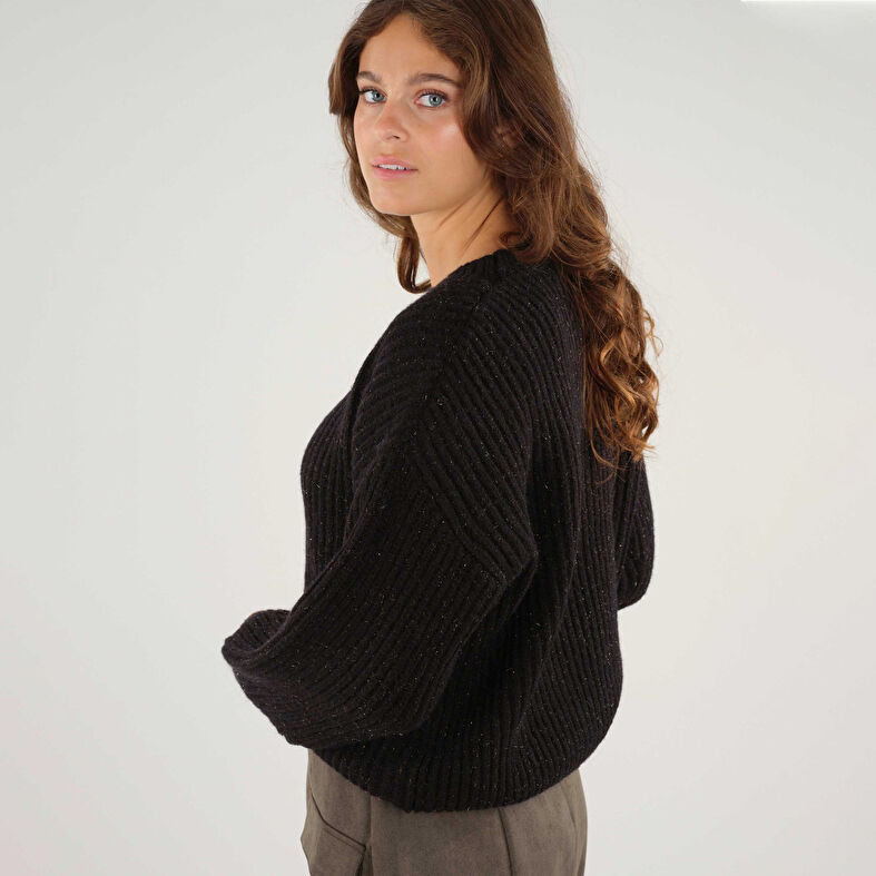  Maglione nero da donna