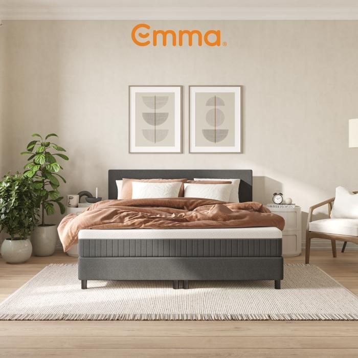 EMMA | Original Lite Matras 140x200 cm | Veren + Traagschuim | Ondersteuning & Ademend vermogen | 5 lagen