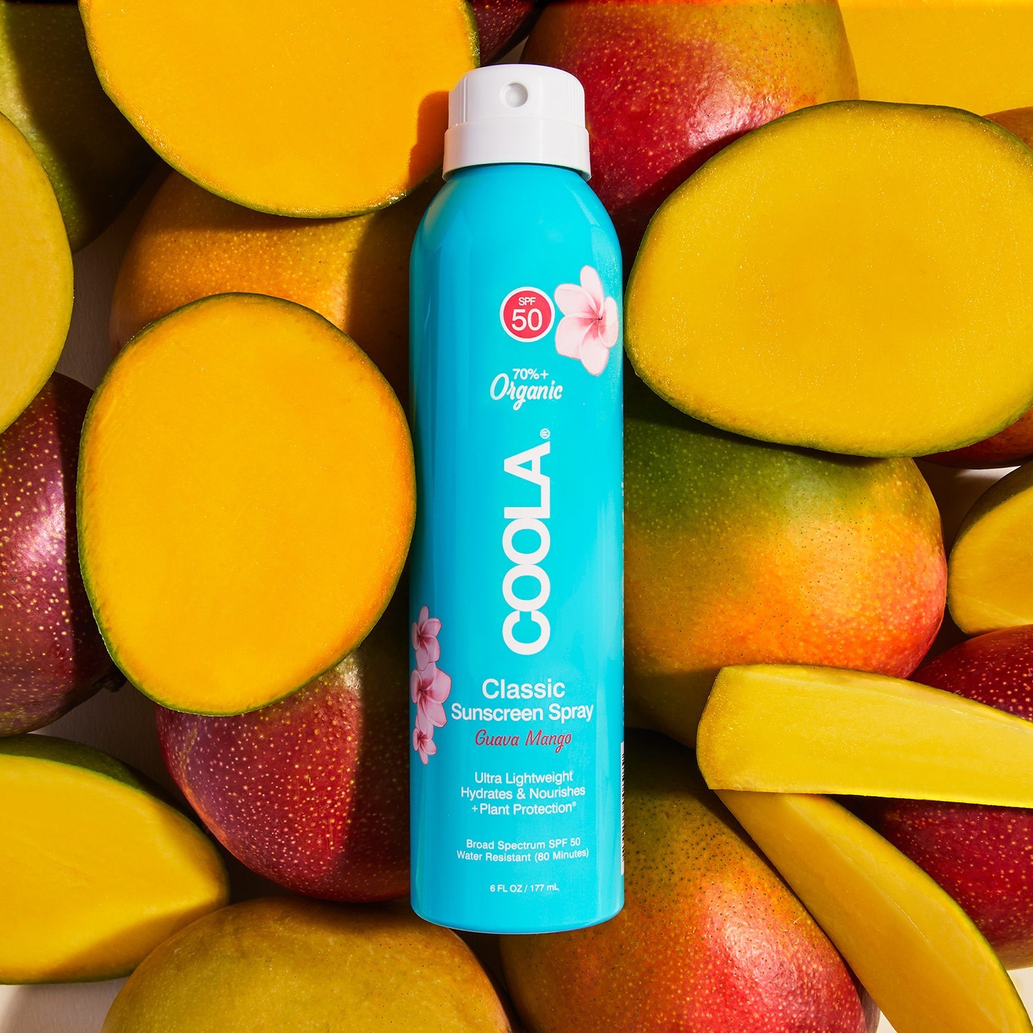 Coola Spray Solaire Corps SPF50 Goyave Mangue