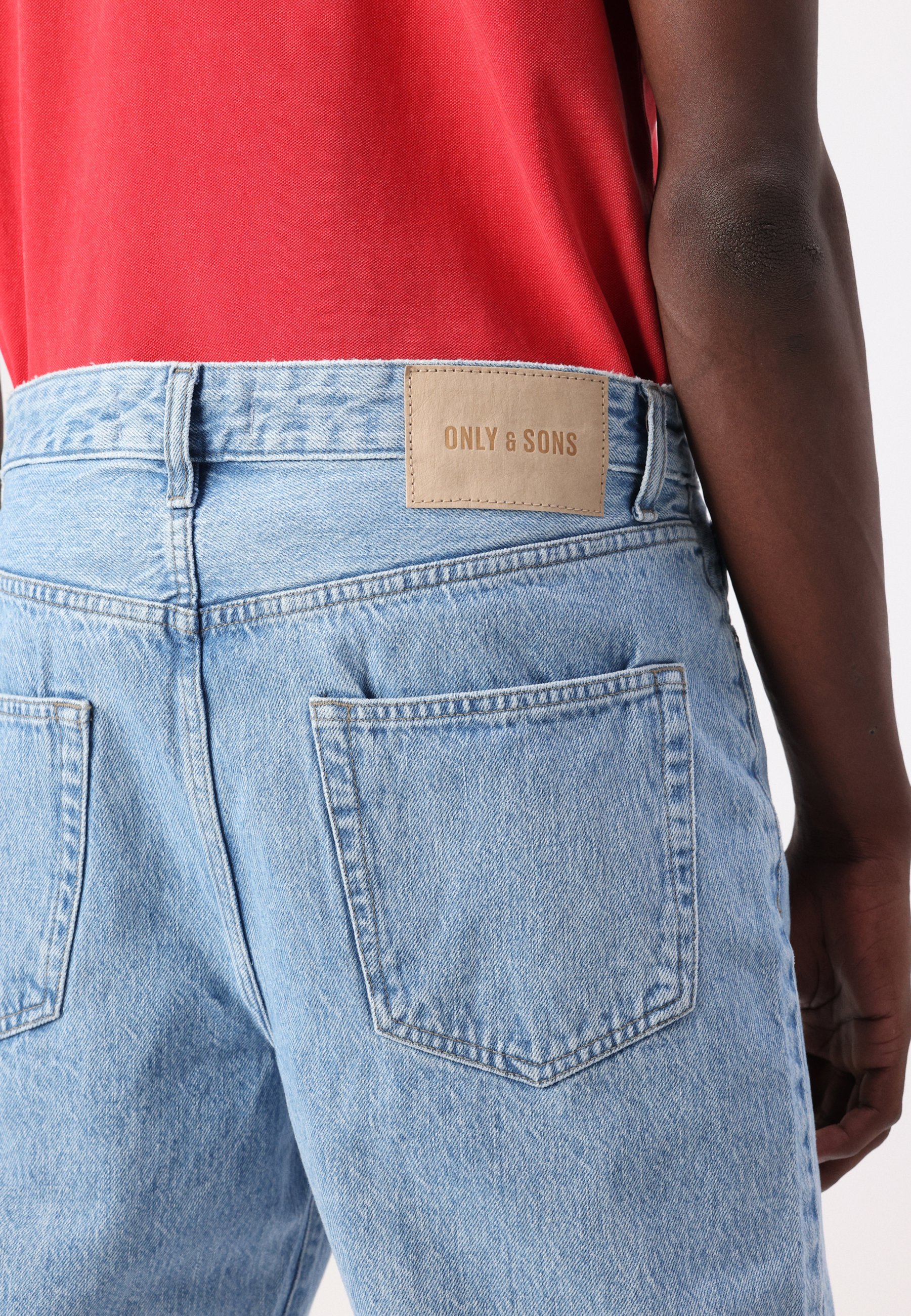Only & Sons ONSTYE LOOSE TAPE - Jeans larghi - denim azzurro