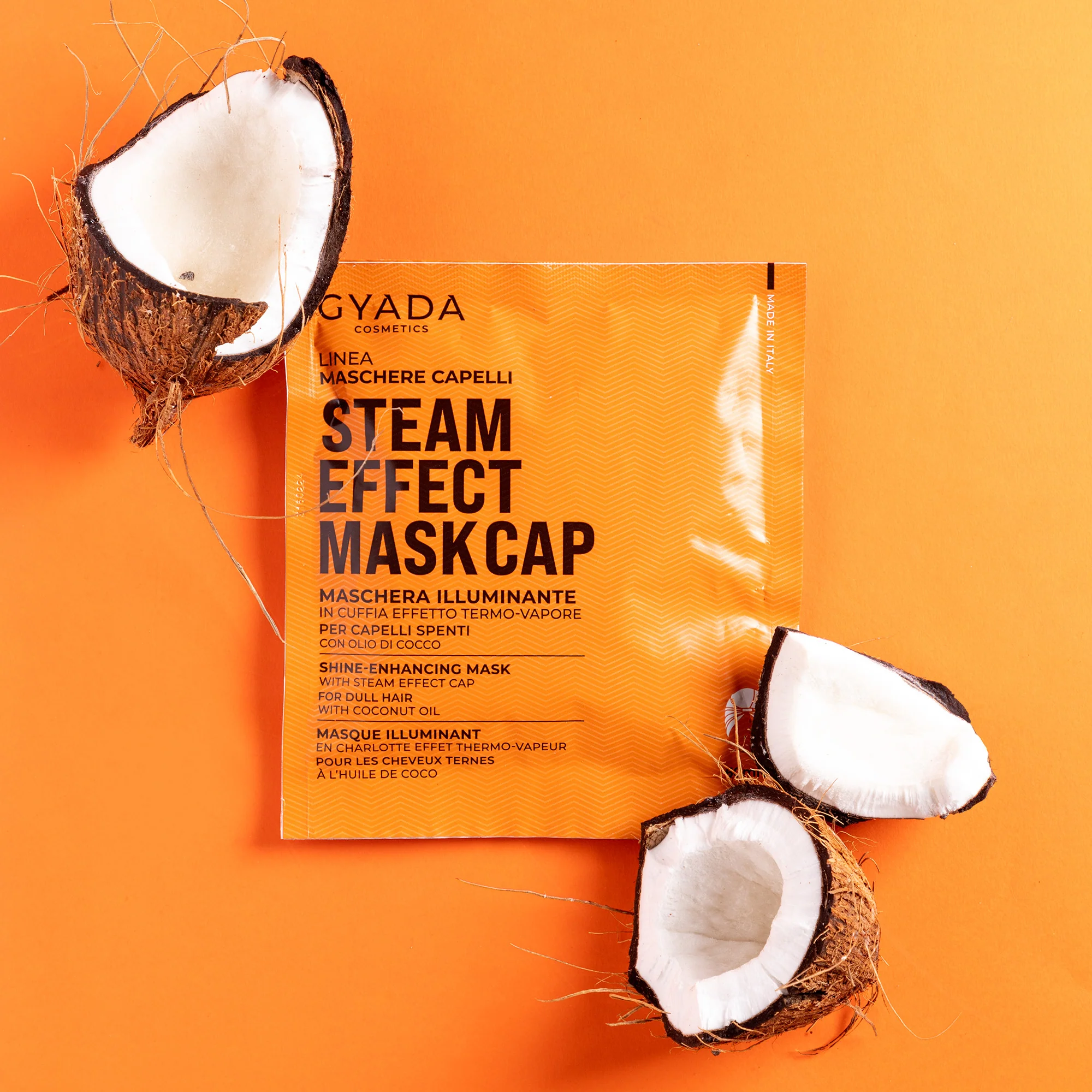Maschere Capelli in Tessuto Maschera Illuminante In Cuffia Effetto Termo-Vapore - Maschera Illuminante Capelli