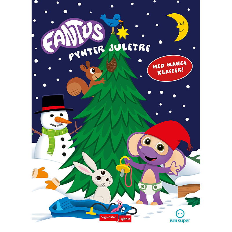 Fantus pynter juletreet