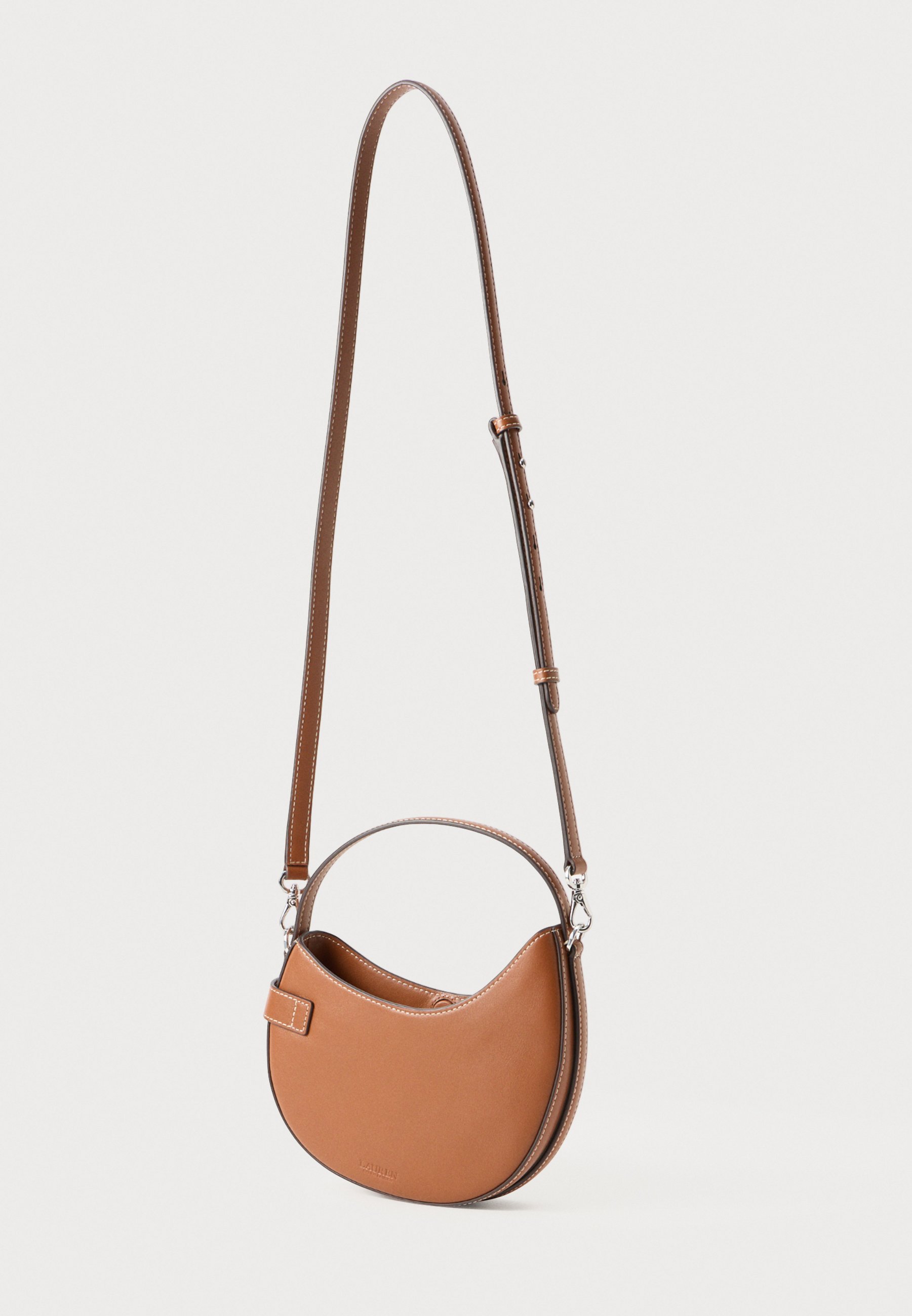 Lauren Ralph Lauren TASHA CROSSBODY SMALL - Crossbodytas - beige