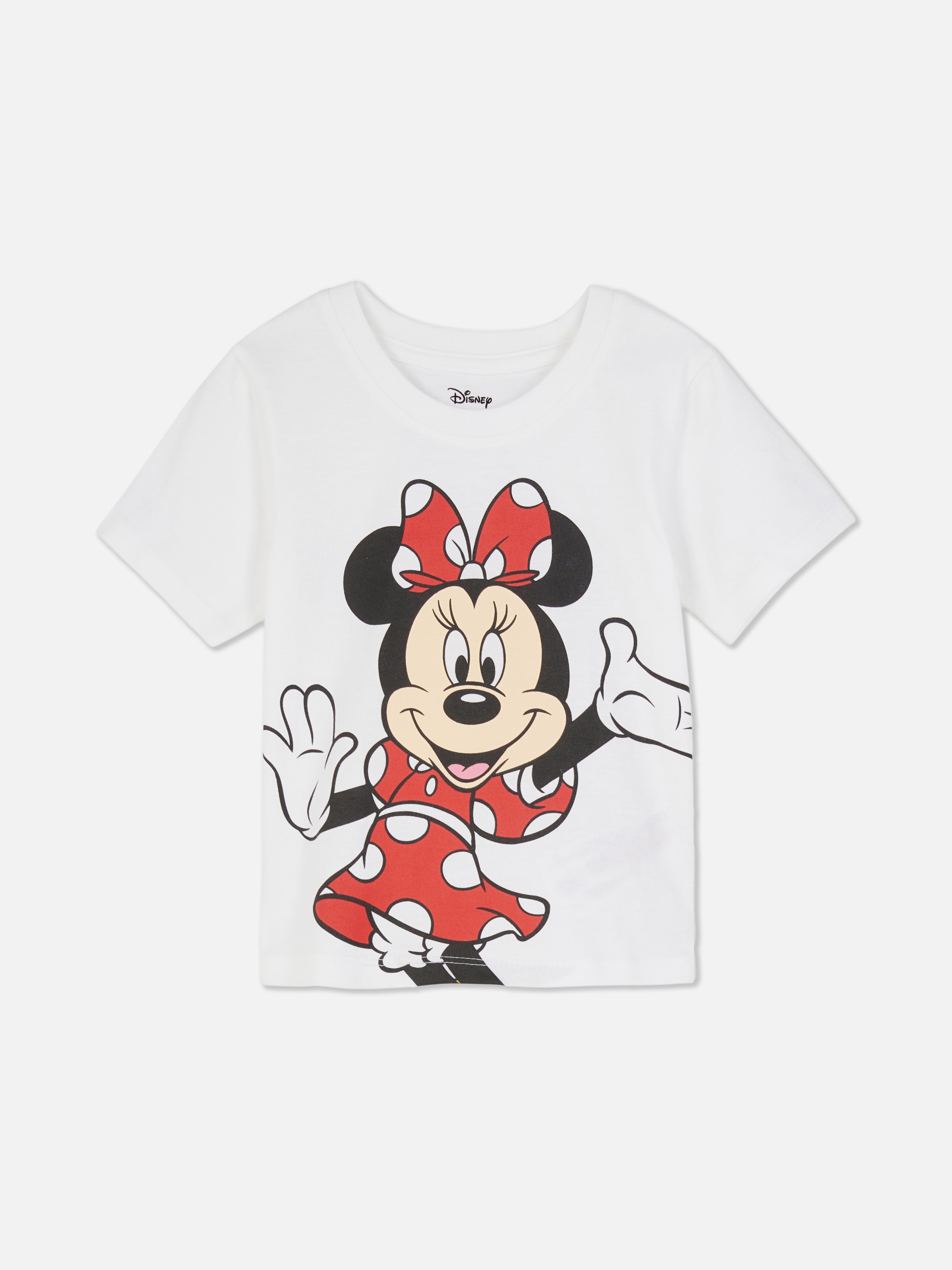 Disney Minnie Maus T-Shirt Ein kurzärmeliges T-Shirt mit Minnie Maus-Aufdruck