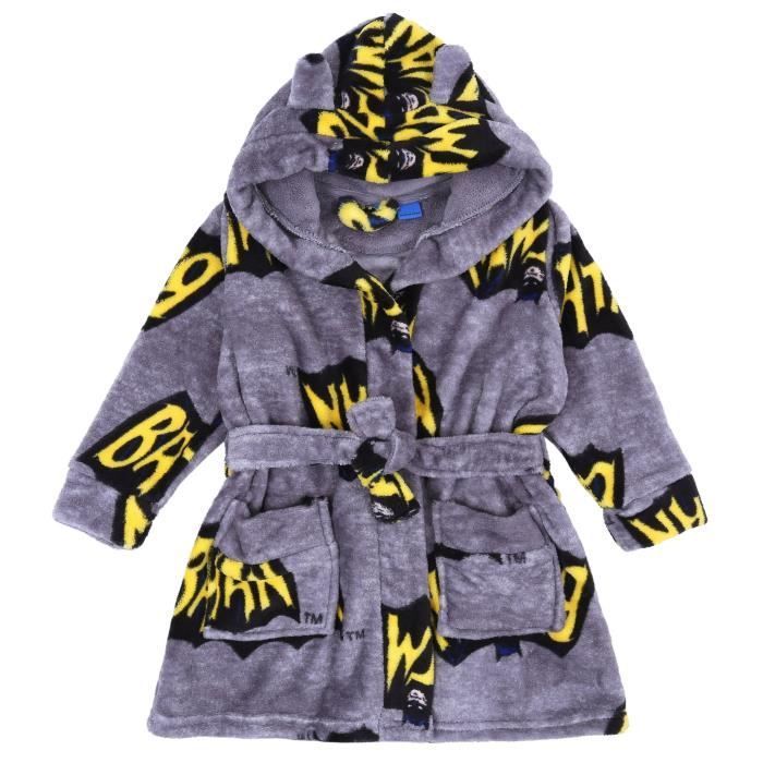 Grauer Jungenbademantel – DC COMICS – BATMAN