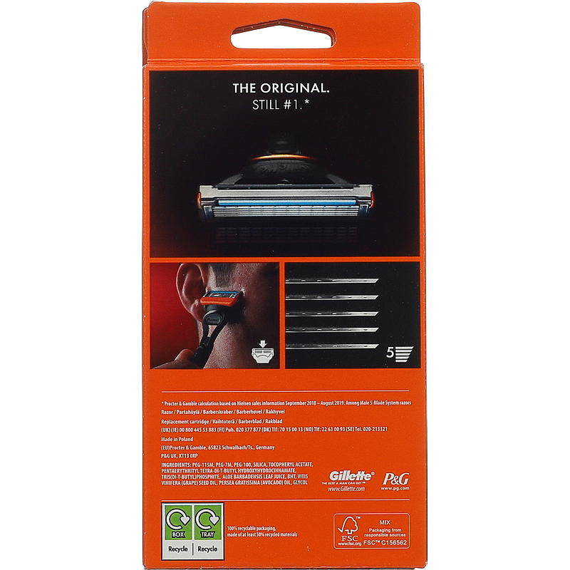 Gillette Gillette barberhøvel Fusion
