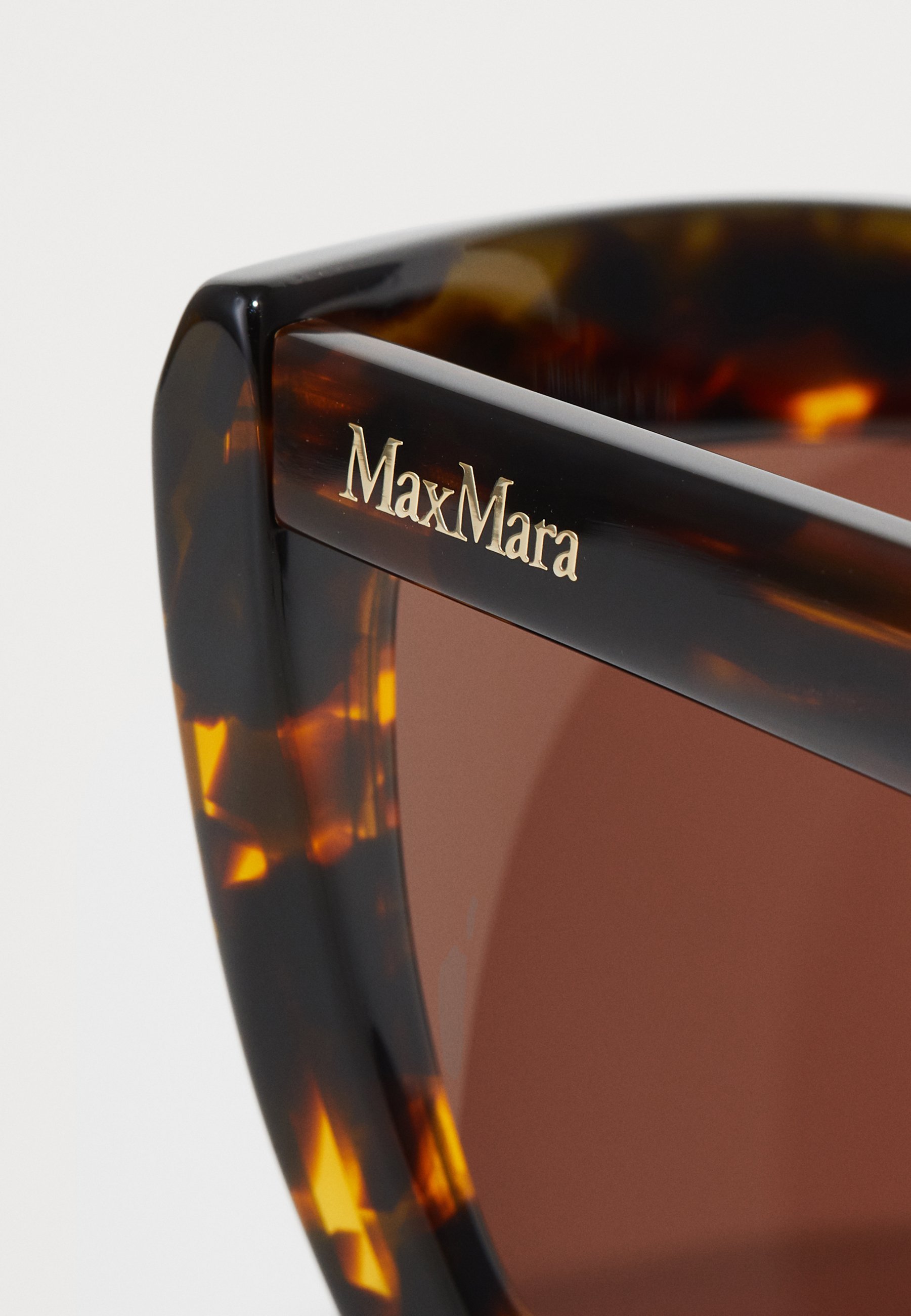 Max Mara SPARK - Zonnebril - donker havana/bruin