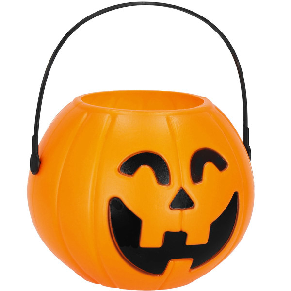 Wiaderko na Halloween dynia pojemnik na słodycze