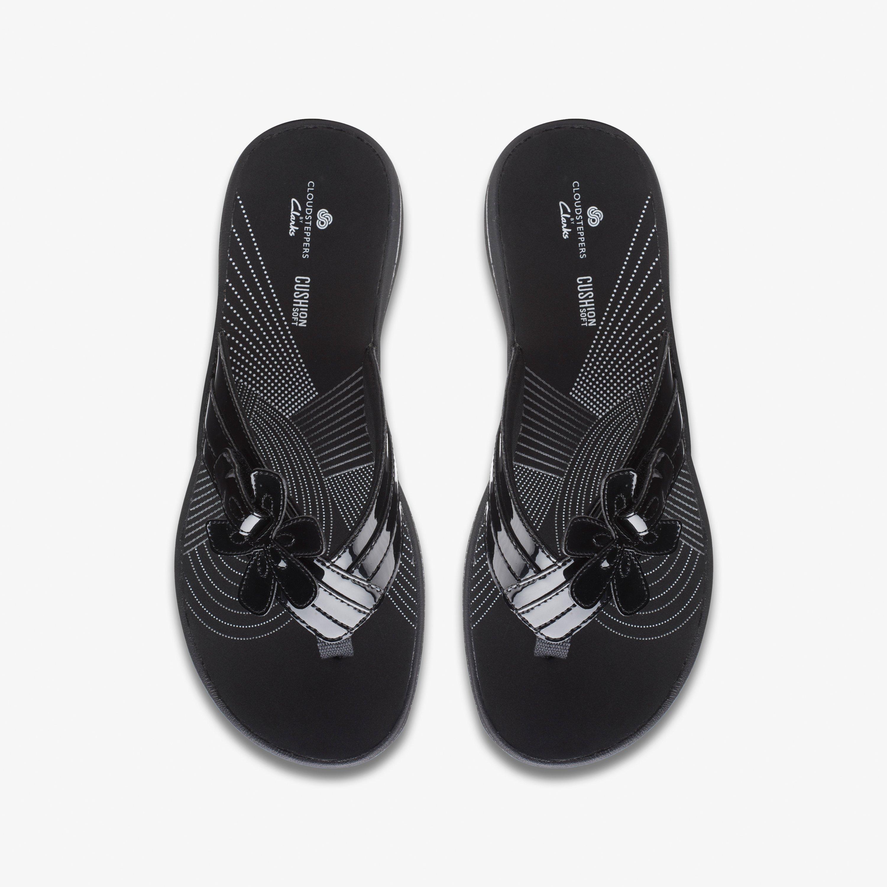 Brinkley Flora Black Patent