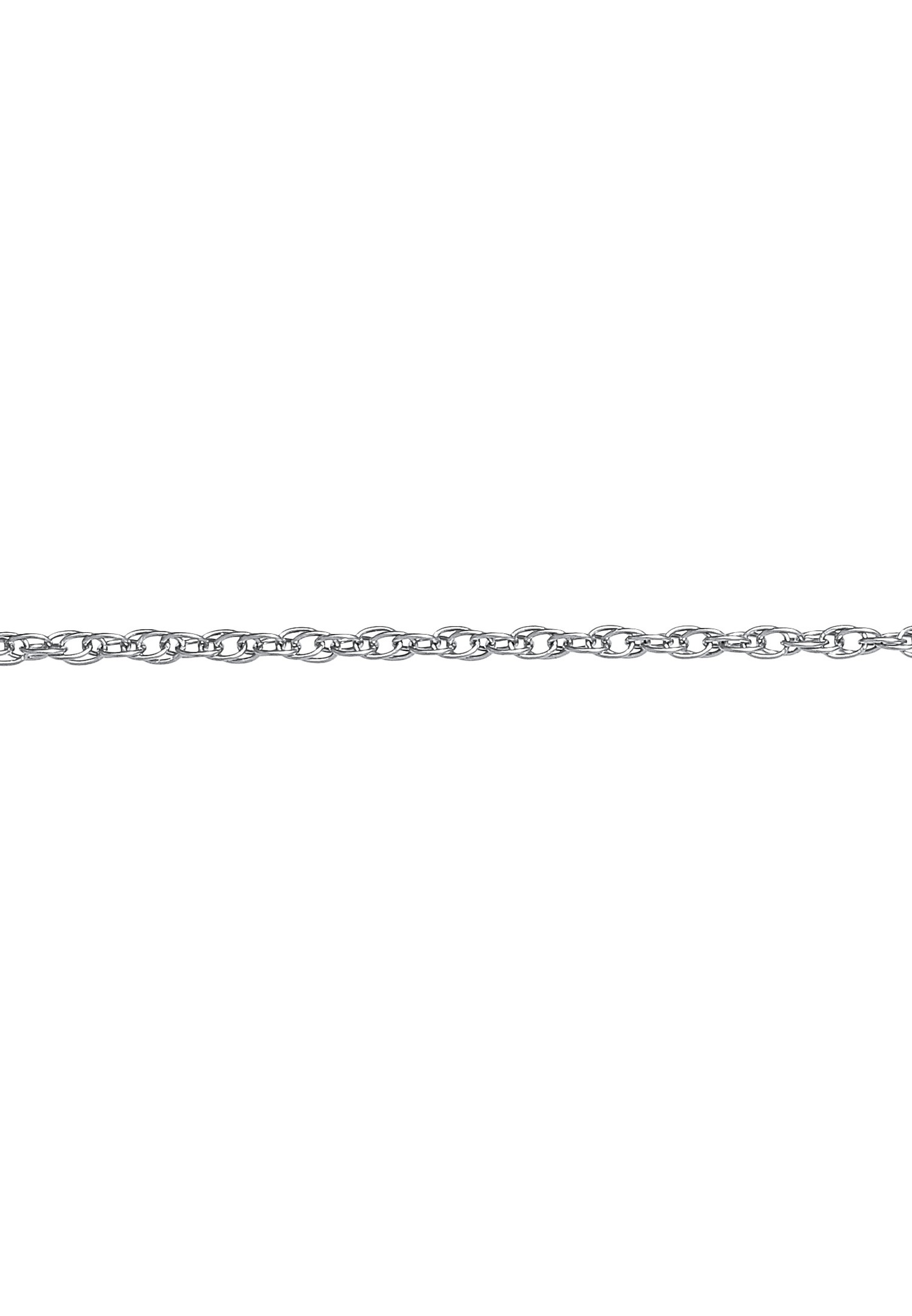 Elli Torsadé Minimale Choker Collier Femme - Argent (925/1000)