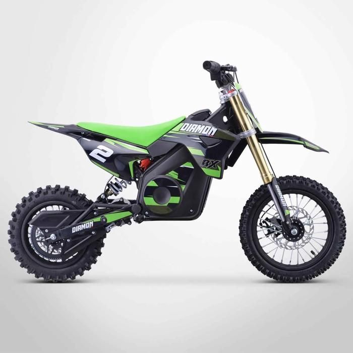 Moto Enfant Électrique 1000W / Moto Cross Enfant ORION 1000W / Édition 2025 / Vert