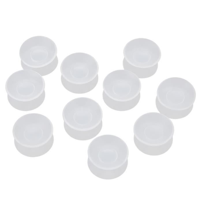 Silicone Suction Cup - VVIKIZY - 10pcs - Double-Sided - Flexible - Durable