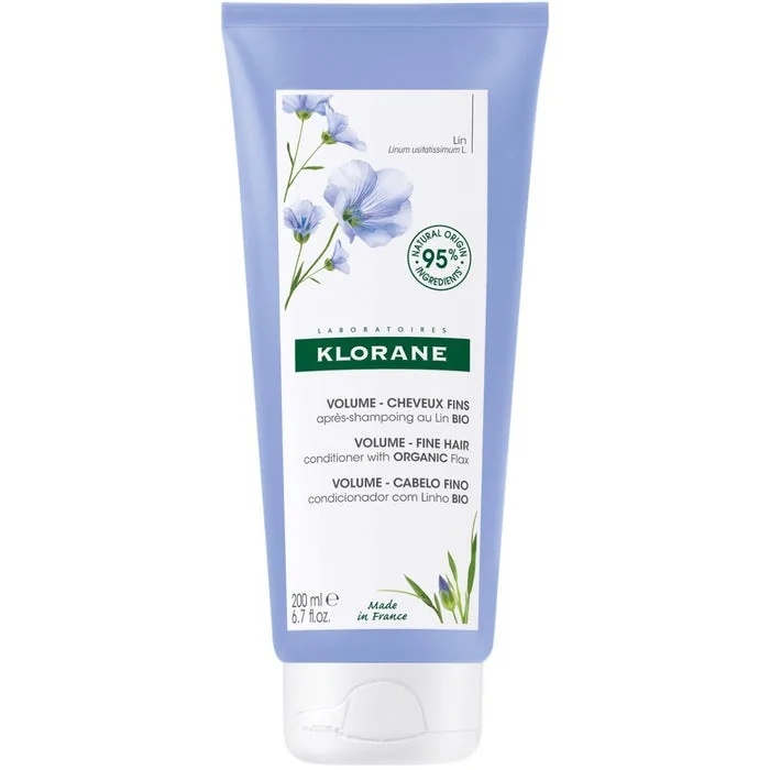 KLORANE regenerator s organskim ekstraktom lana 200 ml za tanku kosu