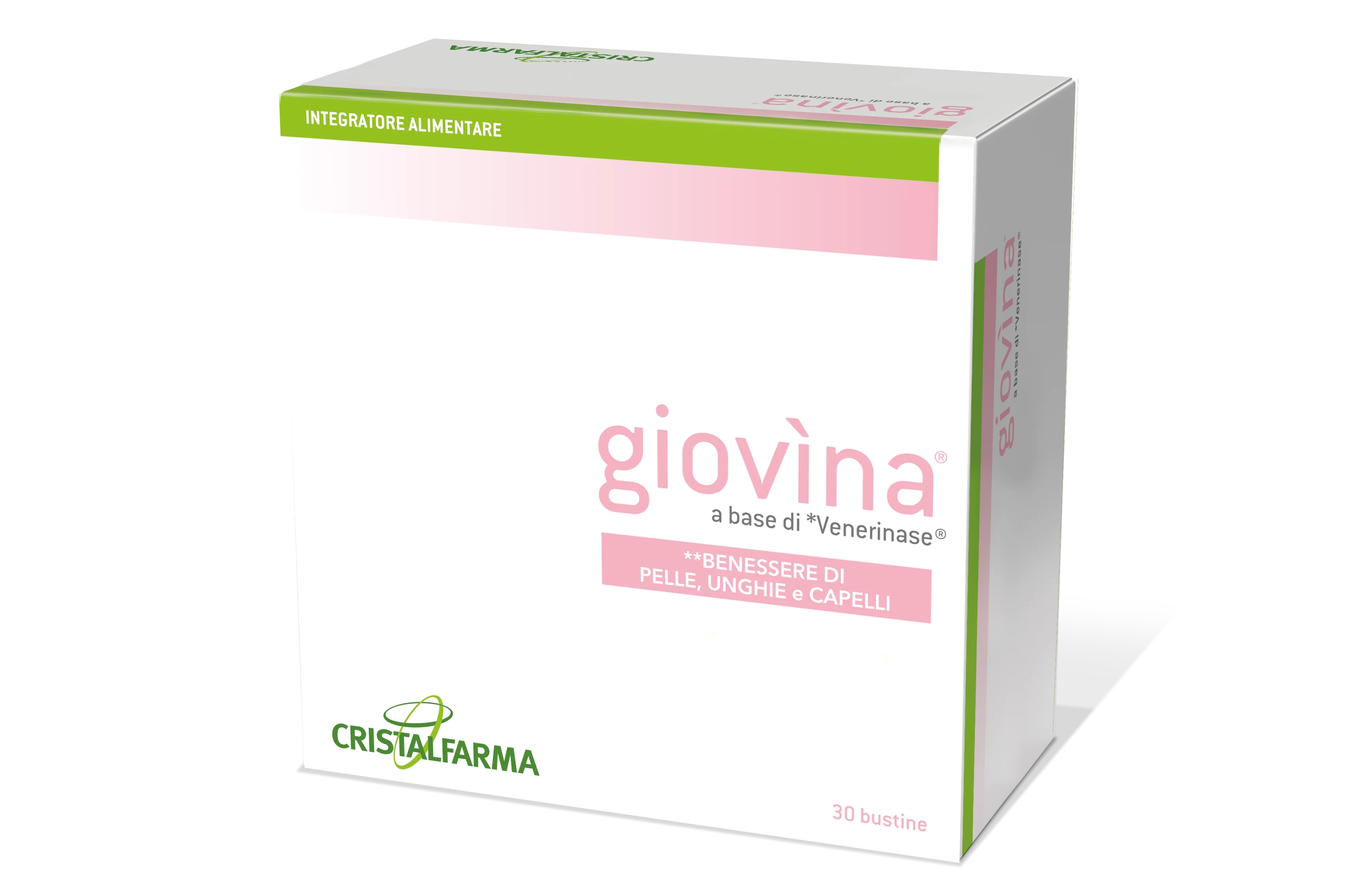 CRISTALFARMA Cristalfarma Jeunesse 30 sachets Complément alimentaire pour la peau, les ongles et les cheveux