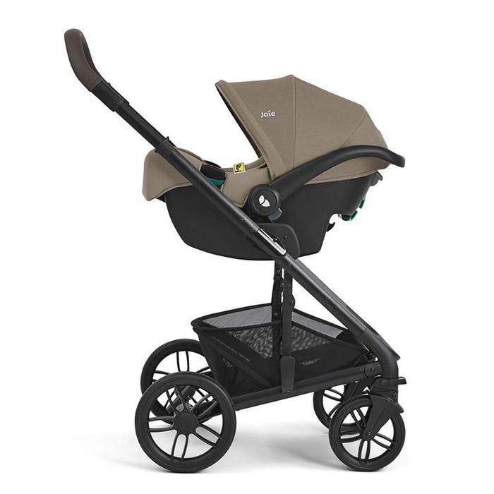 JOIE - Poussette Trio Chrome 2 + Siège auto i-Snug 2 + Nacelle Chrome 2 Cashew