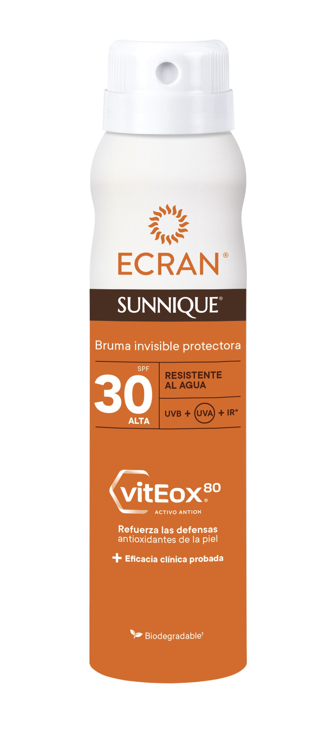 Невидљиви спреј за заштиту од сунца SPF 30 Заштита тела