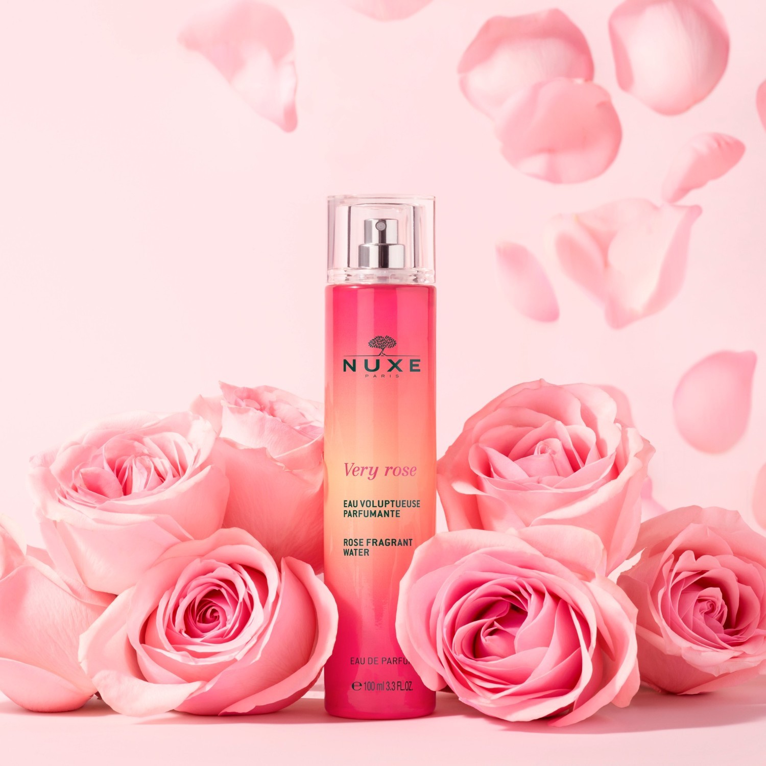 NUXE Eau fraîche ļoti rožu aromāta ūdens – 100 ml