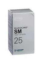 MENARINI Glucocard SM Teststreifen, 25 Stück