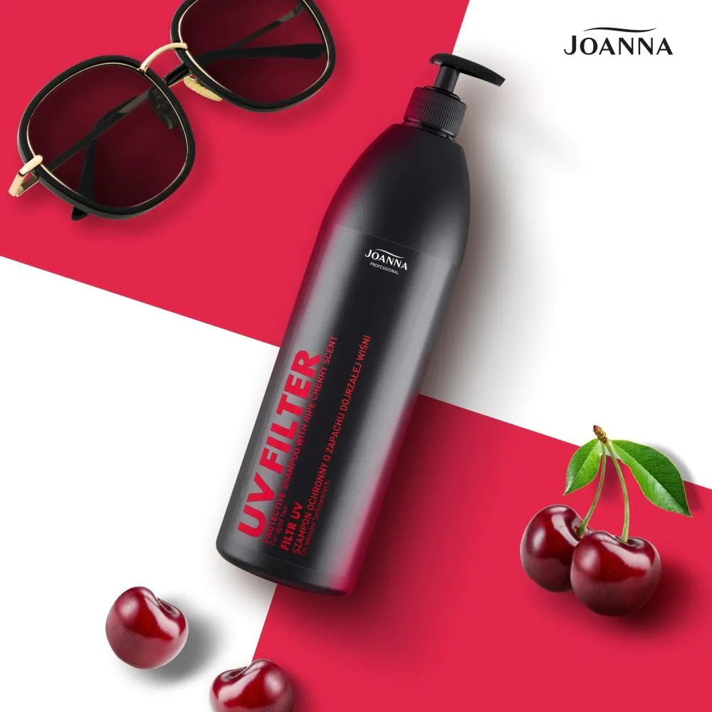 Joanna Professional Filtr Uv Szampon Ochronny o Zapachu Wiśni