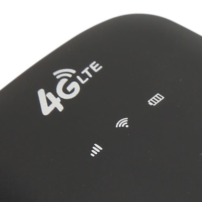 Tragbarer WLAN-Zugangspunkt – SURENHAP – H808 – 4G LTE – 2100-mAh-Akku – Unterstützt bis zu 10 Nutzer