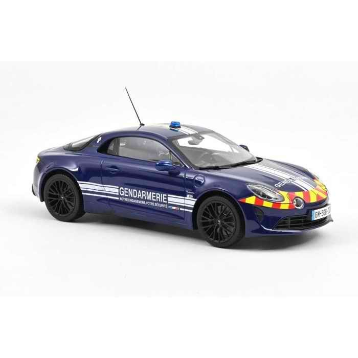 ALPINE A110 S GENDARMERIE 2023 Carro colecionável em escala 1/18 NOREV