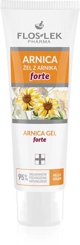 FlosLek Pharma Arnica nomierinošais gels pret pietūkumu un tumšajiem lokiem zem acīm