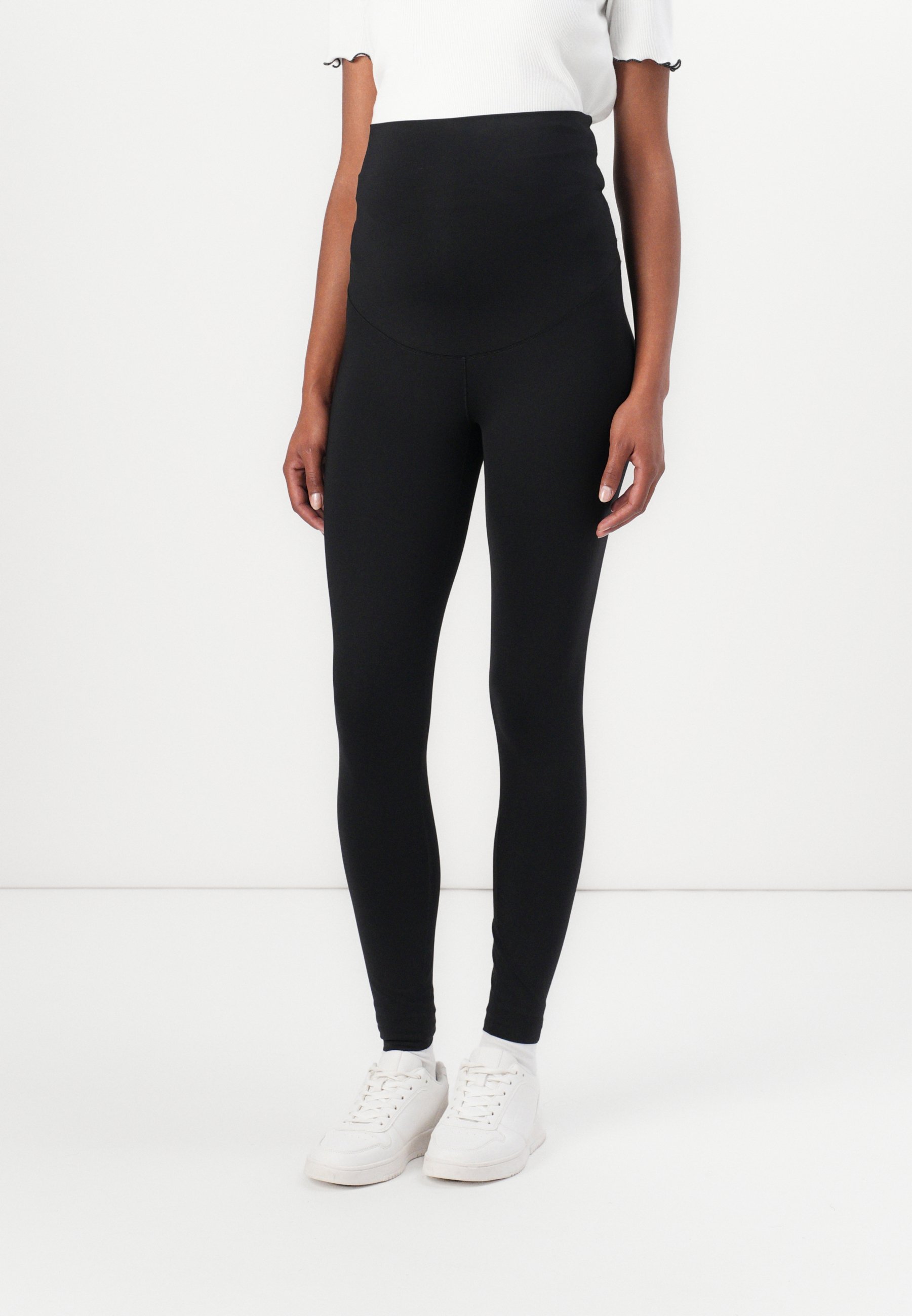 Casall ESSENTIAL MATERNITY THIGHTS - Leggings - Broek - zwart