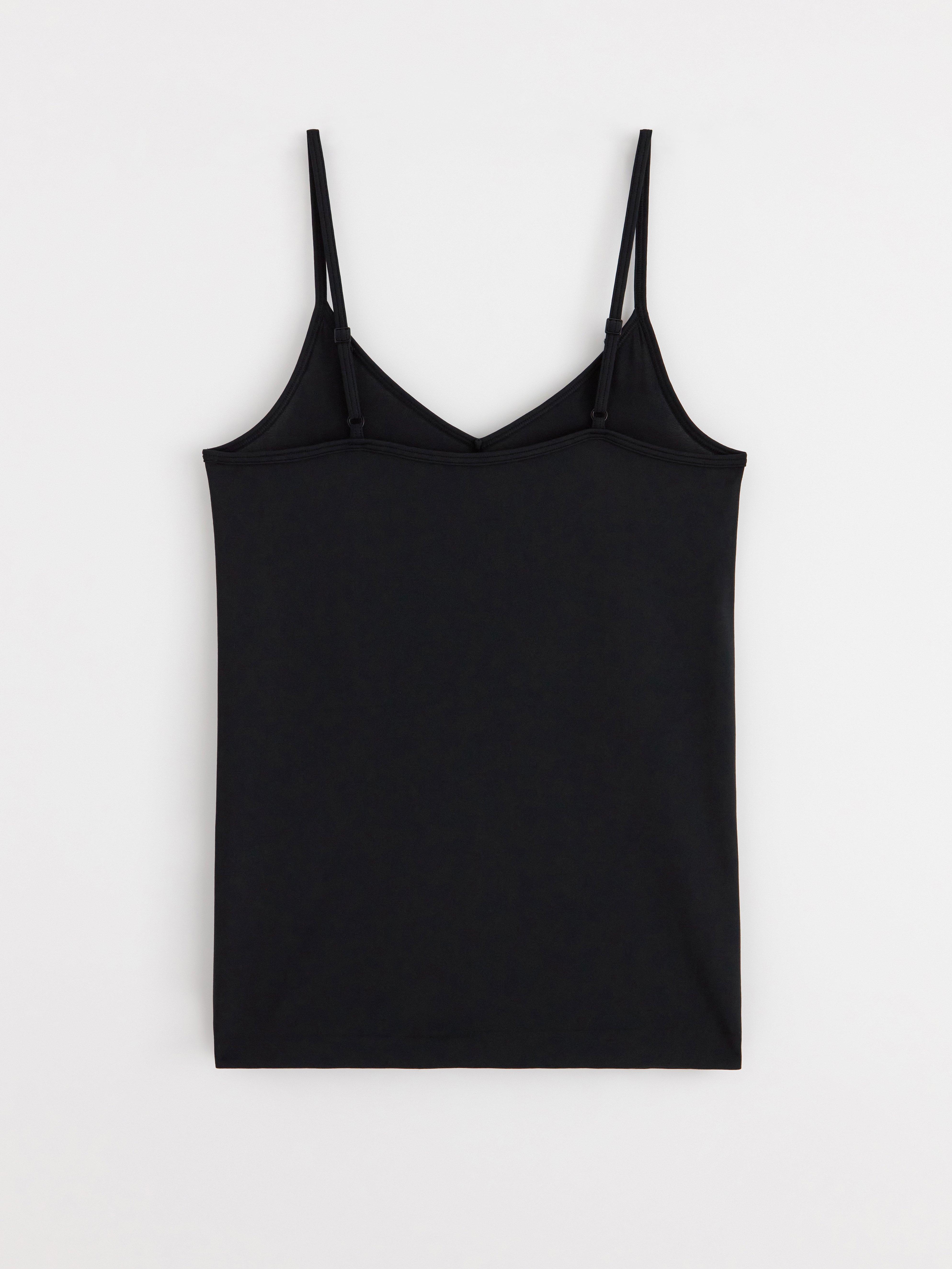 Vêtements pour la ménopause – Lin – Noir technique féminin