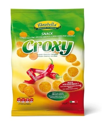 Farabella Farabella sem glúten Croxy snack páprica 50 g