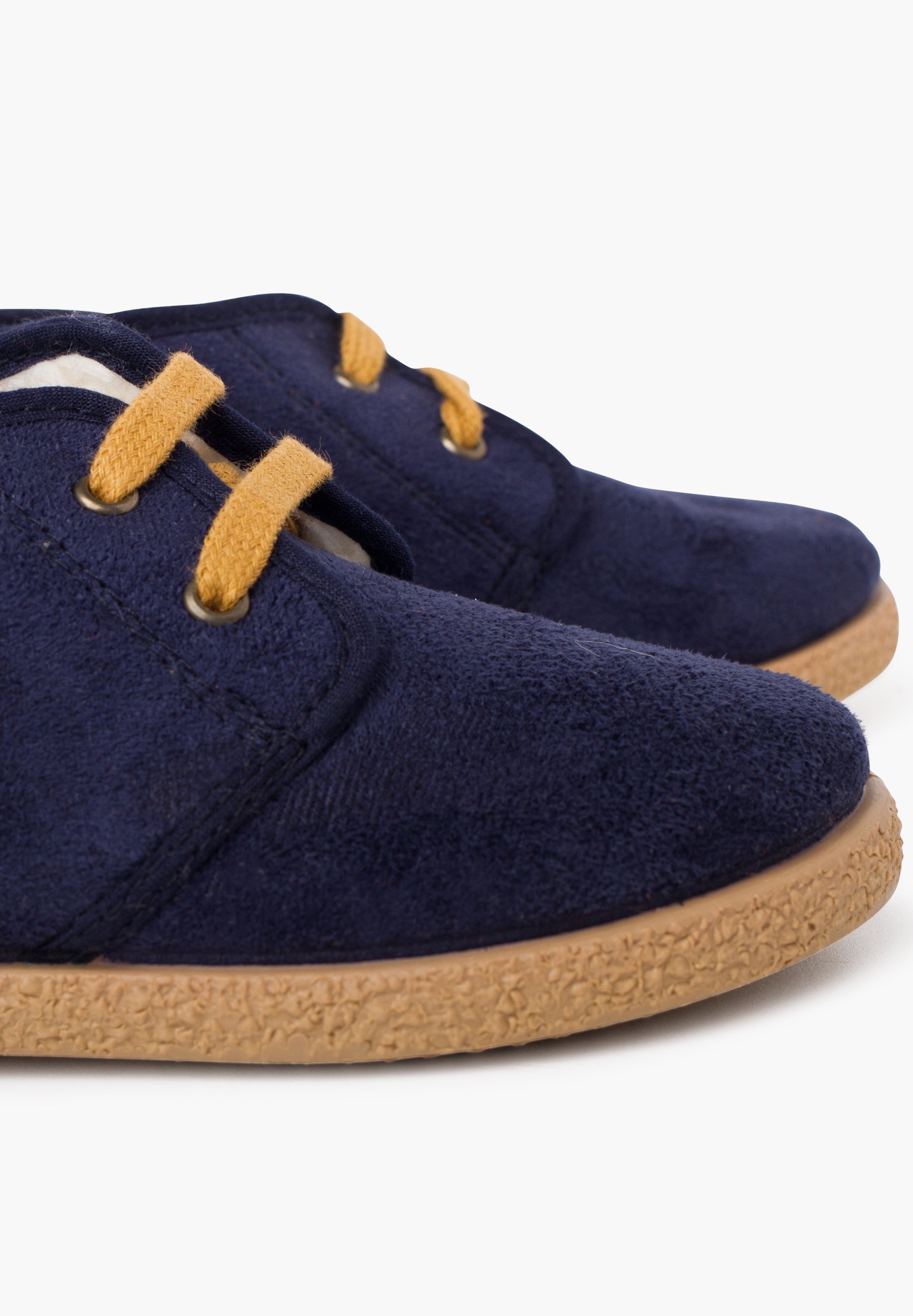 Pisamonas Enkellaarzen met veters - azul