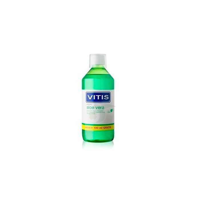 Enxaguante bucal Vitis com Aloe Vera 400ml + 100ml