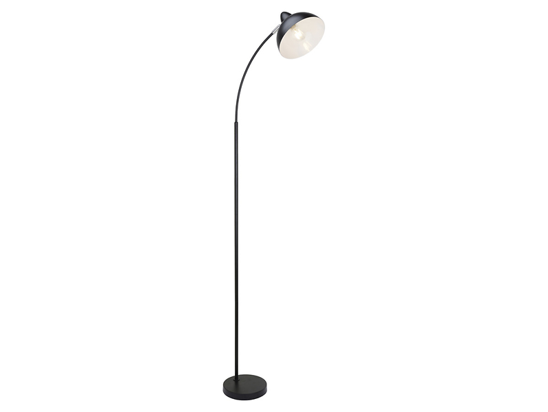 Lampa podłogowa Daron metalowa czarna