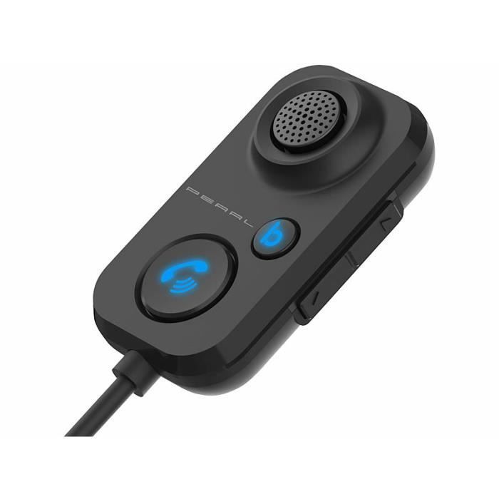 Hands-free kit - CALLSTEL - Bluetooth 5.0 - Black - Compatible with Siri and Google Assistant