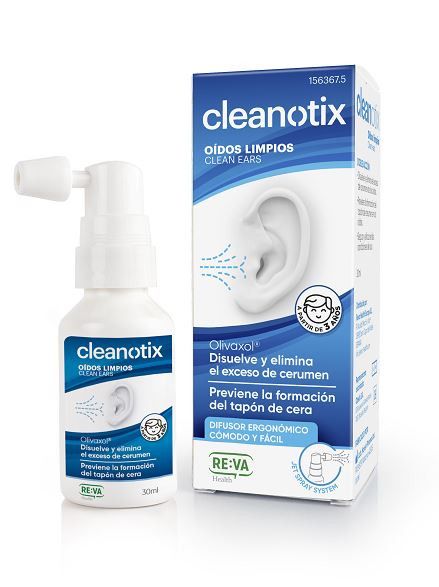 CleanOtix ušesni sprej Ušesni čepki in spreji