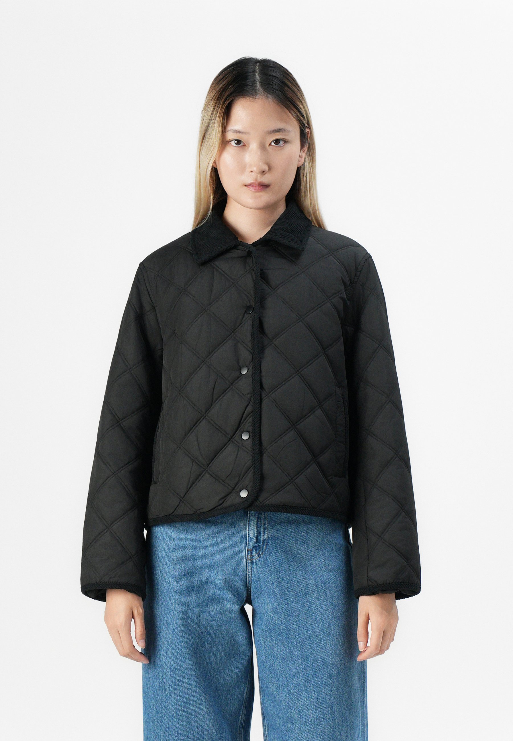 VILA VIQUILA QUILT - Giacca leggera - nera