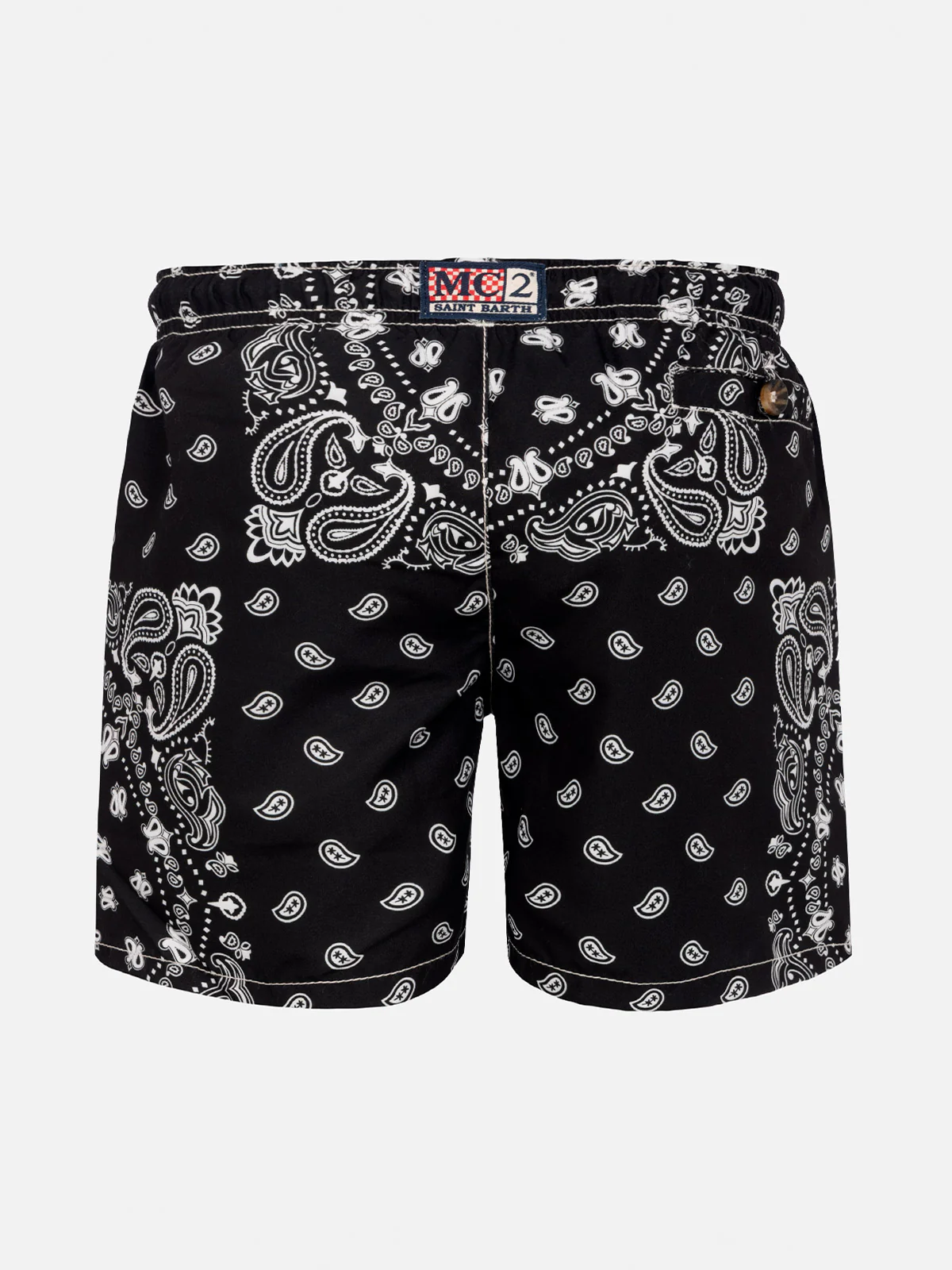 Traje de baño para niño con estampado de bandana